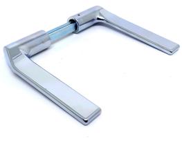 Maçaneta P/Porta Fechadura Modelo Alavanca - Cromado Universal