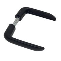 Maçaneta P/ Porta Fechadura Modelo Alavanca Preto Universal
