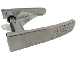 Maçaneta Para Fechadura Porta Stam Modelo 21 - Cromada