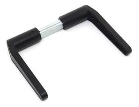 Maçaneta Para Porta Fechadura Modelo Alavanca Preto Universal