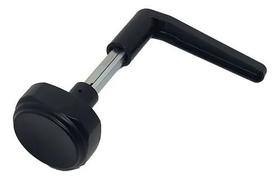 Maçaneta Para Porta Haste x Bola Preto Fosco Stam