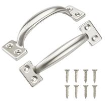 Maçaneta para portão TamBee 15 cm em aço inoxidável, resistente à ferrugem, kit com 2 unidades Maçaneta para portão TamBee 15 cm em aço inoxidável, resistente à ferrugem, kit com 2 unidades