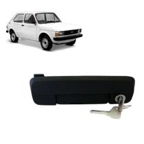 Maçaneta Porta 147 Fiorino com Chave Preta Direita 76 à 87