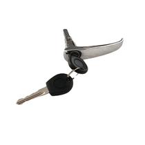 Maçaneta Porta Lateral Chave Cromada Kombi Clipper 76 Até 96