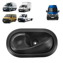 Maçaneta puxador interno porta dianteira renault master 2014 a 2025 lado esquerdo