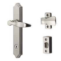 Maçaneta Storm Ideal Security 1216 Satin Silver Lock