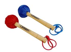 Maçaneta Surdo Ponta Pelúcia e Cabo Curto 33 cm - Combat - Spanking Maçaneta Surdo Ponta Pelúcia e Cabo Curto 33 cm - Combat - Spanking