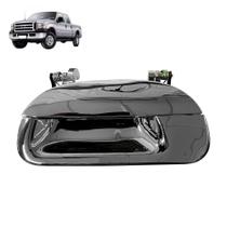Maçaneta Tampa Traseira Caçamba F-250 1998 a 2011 Cromada