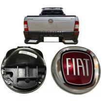 Maçaneta Tampa Traseira Caçamba Strada 2004/... Com Emblema Fiat Maçaneta Tampa Traseira Caçamba Strada 2004/... Com Emblema Fiat