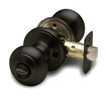 Maçanetas Copper Creek Tuscan Bronze Round Colonial, 1 pacote