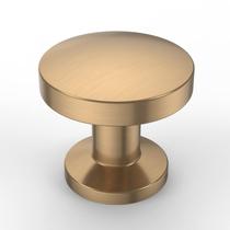 Maçanetas de armário de cozinha Asidrama Champagne Bronze 30 mm, pacote com 10