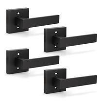 Maçanetas de porta KNOBWELL Interior Black Dummy Door Knobs x4