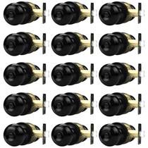 Maçanetas de porta Probrico Interior Doorknob Privacy Lock, pacote com 15 Maçanetas de porta Probrico Interior Doorknob Privacy Lock, pacote com 15