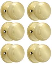 Maçanetas fictícias em aço inoxidável dourado escovado dourado dourado Maçanetas fictícias em aço inoxidável dourado escovado dourado dourado