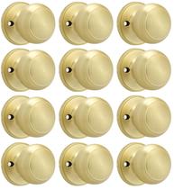 Maçanetas fictícias goldenwarm em ouro escovado, 12 peças (pacote com 6) Maçanetas fictícias goldenwarm em ouro escovado, 12 peças (pacote com 6)