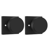 Maçanetas fictícias Haidms Black Matte Heavy Duty, 1 par