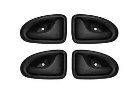 Maçanetas Interna Porta Renault Clio / Symbol Preto - Kit Maçanetas Interna Porta Renault Clio / Symbol Preto - Kit
