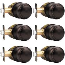 Maçanetas Probrico Passage Interior Hall/Closet, pacote com 6