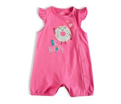 Macaquinho Be Happy Rosa