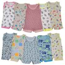 Macaquinho Bebê Estampado 1 Peça Enxoval Verão Fresquinho Macaquinho Bebê Estampado 1 Peça Enxoval Verão Fresquinho