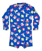 Macaquinho Bebê Infantil Praia Com Proteção Solar Uv 50