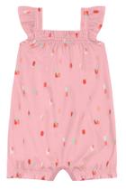 Macaquinho bebê menina colorido Brandili Baby