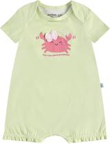 Macaquinho Bebê Menina Com Aplique Em Algodão Malwee Kids Cor:VerdeTamanho:9-12M Macaquinho Bebê Menina Com Aplique Em Algodão Malwee Kids Cor:VerdeTamanho:9-12M