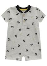 Macaquinho Bebê Menino Estampado Em Malha Macaquinho Bebê Menino Estampado Em Malha