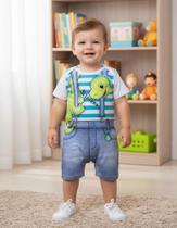 Macaquinho Bebe Tamanho G Menino Verão WRK