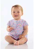 Macaquinho Borboletas Bebê Menina Up Baby