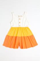 Macaquinho Camadas Amarelo de 1 a 2 anos