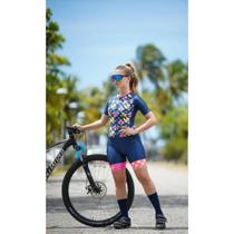 Macaquinho ciclismo ciclopp Flor tamanho P