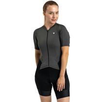 Macaquinho ciclismo feminino Free Force Classic Invert 3DPro Cor:CinzaTamanho:P