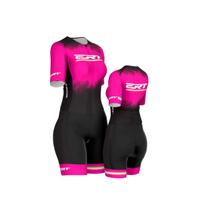 Macaquinho Ciclismo Feminino New Elite Ert Pink Power Gel Macaquinho Ciclismo Feminino New Elite Ert Pink Power Gel