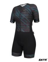 Macaquinho Ciclismo Manga Curta Jade Macaquinho Ciclismo Manga Curta Jade