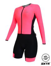 Macaquinho Ciclismo Manga Longa Solid Pitaya Macaquinho Ciclismo Manga Longa Solid Pitaya