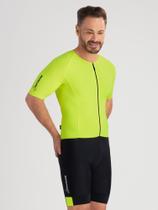 Macaquinho Ciclismo Masculino Fit Pro Amarelo Savancini (4770-AM)