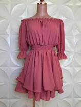 Macaquinho Cigana em Crepe Tamanho Único Veste do 36 ao 42