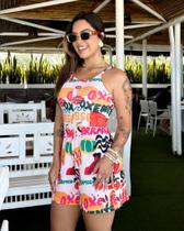 Macaquinho com Alças Ajustáveis Oxe Macaquinho com Alças Ajustáveis Oxe