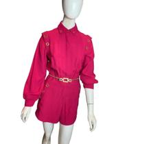 Macaquinho com Detalhe Deep Macaquinho com Detalhe Deep