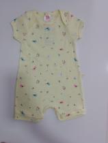 Macaquinho com manga amarelo Macaquinho com manga amarelo