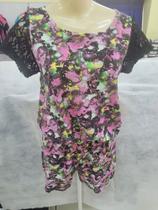 Macaquinho Curto Feminino Adulto Macaquinho Curto Feminino Adulto