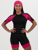 Macaquinho De Ciclismo Feminino - Forro GEL - Impulse Racy Black Savancini (5471) Macaquinho De Ciclismo Feminino - Forro GEL - Impulse Racy Black Savancini (5471)