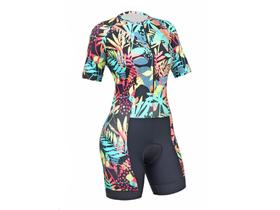 Macaquinho de Ciclismo Feminino Márcio May Slim Fit Funny Winter