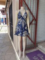 Macaquinho de malha estampado