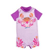 Macaquinho de Praia Infantil Menina Uv50+ Siri Lilás Macaquinho de Praia Infantil Menina Uv50+ Siri Lilás