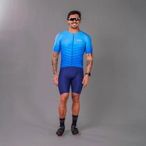 Macaquinho de Triathlon 140 Woom Masculino Azul