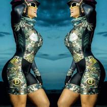 Macaquinho Dunas Manga Curta Army -M