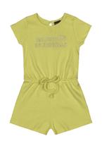 Macaquinho em Malha Canelada para Menina Guloseima