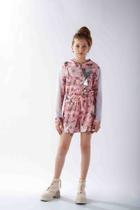 Macaquinho Estampado Menina Anjo Macaquinho Estampado Menina Anjo